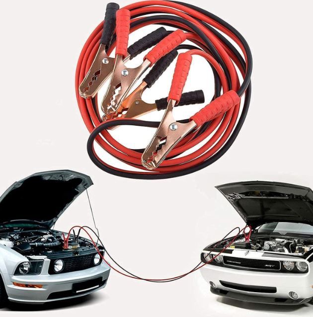 Heavy Duty Jumper Cables 500AMP for Car Battery, Heavy Duty Automotive Booster Cables for Jump Starting Dead or Weak Batteries with Carrying Bag Included, 2M Long