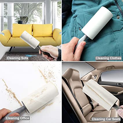lint Roller 60 sheets Lint remover/ pet cat dog fur remover roller Hair laundry cleaner Remover Sticky Brush