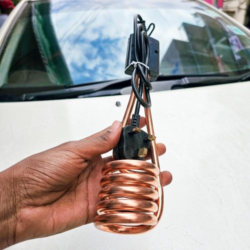 Durable  portable water heater boiler electric immersion water heater coil 220-250V 1500W kitchen bathroom heater coil