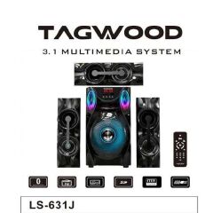 TAGWOOD LS - 631J 3.1CH 9800W PMPO Woofer Home Audio Speaker Bluetooth /FM/SB/USB Subwoofer Speaker System