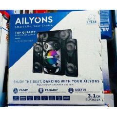 Share this product



AILYONS 3.1CH subwoofer/speaker system USB, Bluetooth, FM