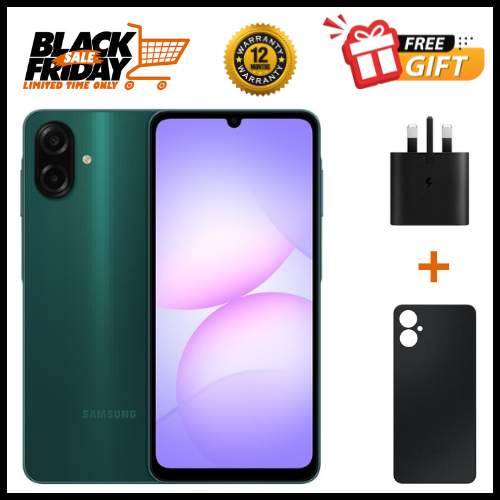 END OF MONTH OFFERS🔥🔥🔥 Samsung Galaxy A07 64GB/128GB+4GB 6.7" 90Hz Display 50MP Rear+8MP Front Cameras 5000mAh Battery 25W Fast Charging IP54 One UI 7 Android 15+(6Years Of OS Updates) Galaxy AI