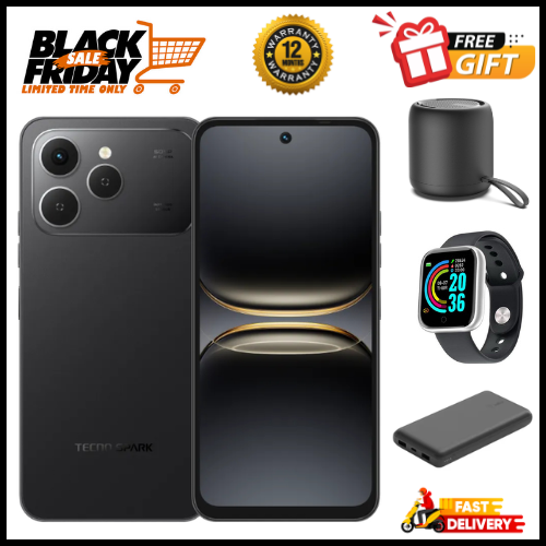 END OF MONTH OFFERS🔥🔥🔥BRAND NEW TECNO SPARK 40 128GB/256GB + UpTo 8GB/16GB EXTENDED 6.67'' Camera 50MP Main Camera 45W Super Charging 5200mAh smartphone.+ ALL THE FREEBIES DISPLAYED