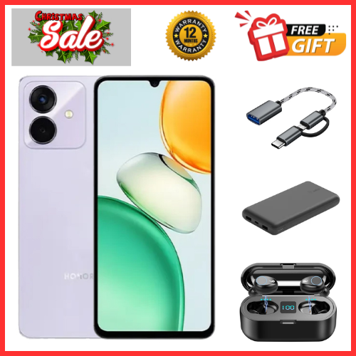 CHRISTMAS OFFERS🔥🔥🔥BRAND NEW!!! HONOR PLAY 10 64GB Storage + 3GB RAM 6.74″ IPS display 13MP MAIN CAMERA , Helio G81 chipset, 5000 mAh battery CAPACITY ,Android 15 SMARTPHONE