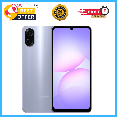 END OF MONTH OFFERS🔥🔥🔥 Samsung Galaxy A07 64GB/128GB+4GB 6.7" 90Hz Display 50MP Rear+8MP Front Cameras 5000mAh Battery 25W Fast Charging IP54 One UI 7 Android 15+(6Years Of OS Updates) Galaxy AI