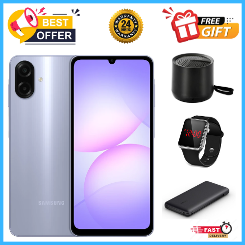 END OF MONTH OFFERS🔥🔥🔥 Samsung Galaxy A07 64GB/128GB+4GB 6.7" 90Hz Display 50MP Rear+8MP Front Cameras 5000mAh Battery 25W Fast Charging IP54 One UI 7 Android 15+(6Years Of OS Updates) Galaxy AI