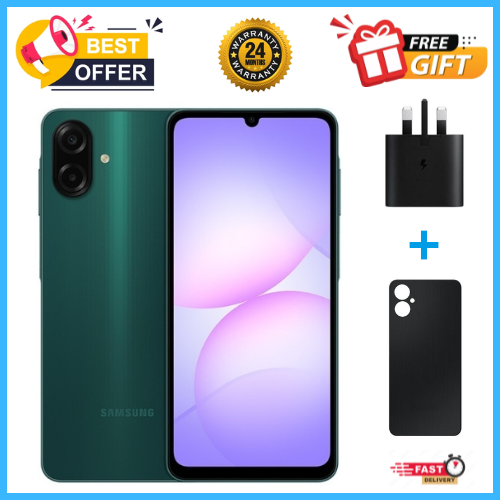END OF MONTH OFFERS🔥🔥🔥 Samsung Galaxy A07 64GB/128GB+4GB 6.7" 90Hz Display 50MP Rear+8MP Front Cameras 5000mAh Battery 25W Fast Charging IP54 One UI 7 Android 15+(6Years Of OS Updates) Galaxy AI