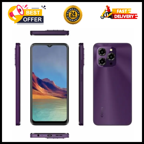 END OF MONTH OFFERS🔥🔥🔥CORN C16 PRO MAX 6.6" STORAGE ROM 64GB RAM 5GB STRONG BATTERY 5000 mAh DOUBLE SIM CARD SMART PHONE ON OFFER FINGERPRINT FACE UNLOCK,8MP