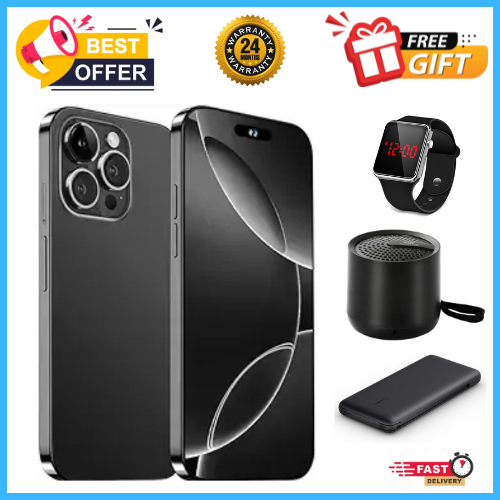 END OF MONTH OFFERS🔥🔥🔥CORN C16 PRO MAX 6.6" STORAGE ROM 64GB RAM 5GB STRONG BATTERY 5000 mAh DOUBLE SIM CARD SMART PHONE ON OFFER FINGERPRINT FACE UNLOCK,8MP