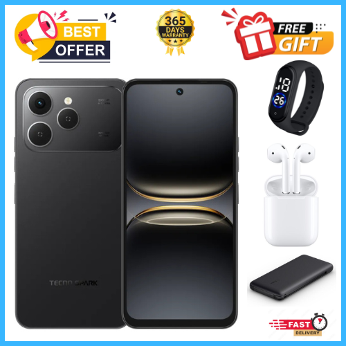 LIMITED OFFERS🔥🔥🔥BRAND NEW TECNO SPARK 40 128GB/256GB + UpTo 8GB/16GB EXTENDED 6.67'' Camera 50MP Main Camera 45W Super Charging 5200mAh smartphone.+ ALL THE FREEBIES DISPLAYED