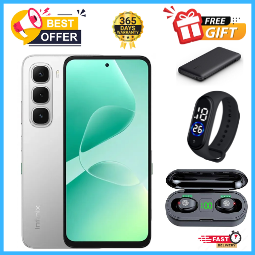 END OF MONTH OFFERS🔥🔥🔥BRAND NEW INFINIX HOT 60i 128GB+12(6+6)GB 6.7"120Hz Screen 4G Phone Dual SIM 5160mAh Battery 45W Charging 50MP Camera Fingerprint Lock Android 15 G81