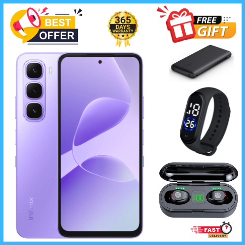 END OF MONTH OFFERS🔥🔥🔥BRAND NEW INFINIX HOT 60i 128GB+12(6+6)GB 6.7"120Hz Screen 4G Phone Dual SIM 5160mAh Battery 45W Charging 50MP Camera Fingerprint Lock Android 15 G81