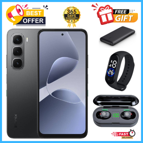 END OF MONTH OFFERS🔥🔥🔥BRAND NEW INFINIX HOT 60i 128GB+12(6+6)GB 6.7"120Hz Screen 4G Phone Dual SIM 5160mAh Battery 45W Charging 50MP Camera Fingerprint Lock Android 15 G81