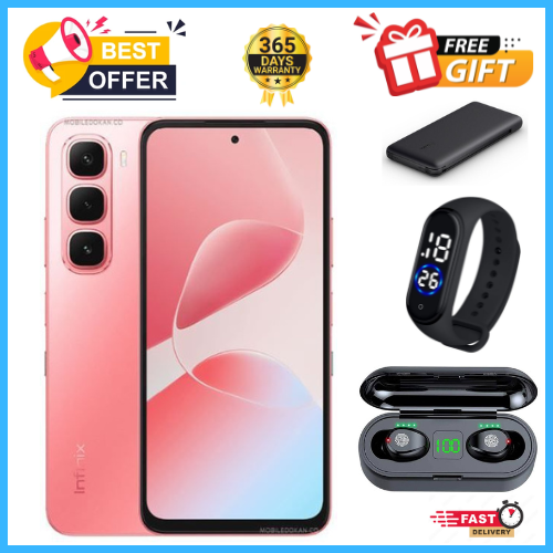 END OF MONTH OFFERS🔥🔥🔥BRAND NEW INFINIX HOT 60i 128GB+12(6+6)GB 6.7"120Hz Screen 4G Phone Dual SIM 5160mAh Battery 45W Charging 50MP Camera Fingerprint Lock Android 15 G81