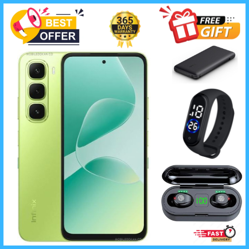 END OF MONTH OFFERS🔥🔥🔥BRAND NEW INFINIX HOT 60i 128GB+12(6+6)GB 6.7"120Hz Screen 4G Phone Dual SIM 5160mAh Battery 45W Charging 50MP Camera Fingerprint Lock Android 15 G81