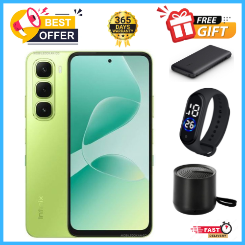 NEW ARRIVALS OFFERS🔥🔥🔥BRAND NEW INFINIX HOT 60i 256GB+16(8+8)GB 6.7"120Hz Screen 4G Phone Dual SIM 5160mAh Battery 45W Charging 50MP Camera Fingerprint Lock Android 15 G81