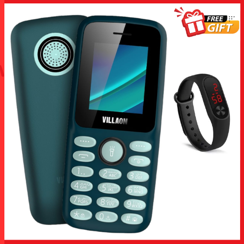 VILLAON V110, 177" Kabambe, Wireless FM, Camera, Bright Touch, Facebook, 1000mAh (Dual Sim)