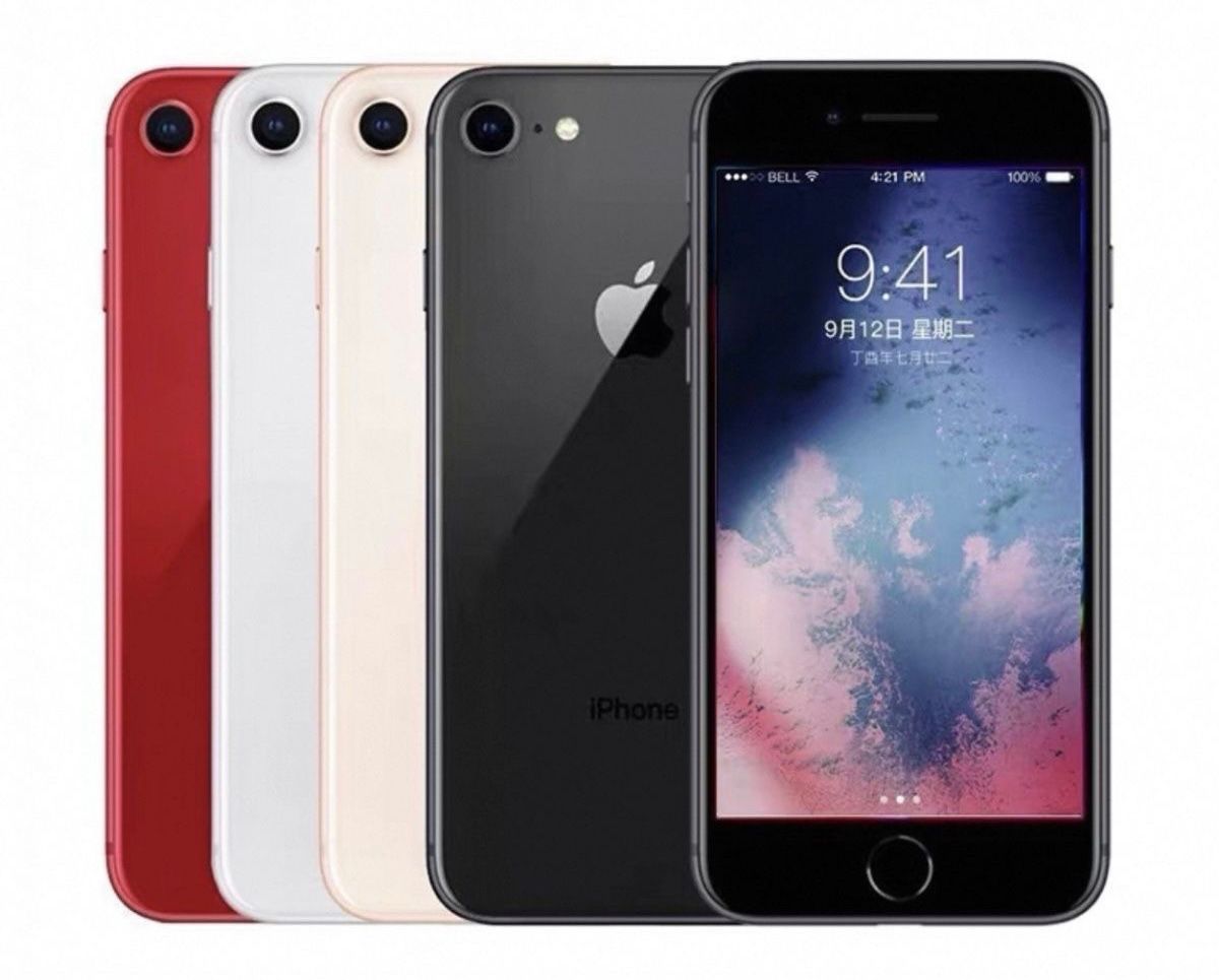 Refurbished iphone 8 64/256G 12M+7M 4.7&quot; smartphone without fingerprint homebuttom can worK iphone8