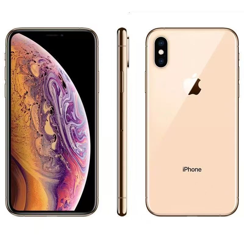 Refurbished Apple iPhone XS 4G, A12 Bionic Chip, 5.8-inch Display, 12MP Camera, 2658mAh Battery, 64GB/256GB, Used Smartphone, Face ID System