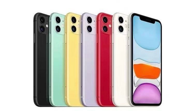 Refurbished Apple iPhone 11 Smartphone, 4GB RAM + 64GB/128GB/256GB Storage, Face ID, Dual SIM, 2G/3G/4G/LTE Compatible, 12MP + 8MP Rear Cameras with Facial Recognition Unlock