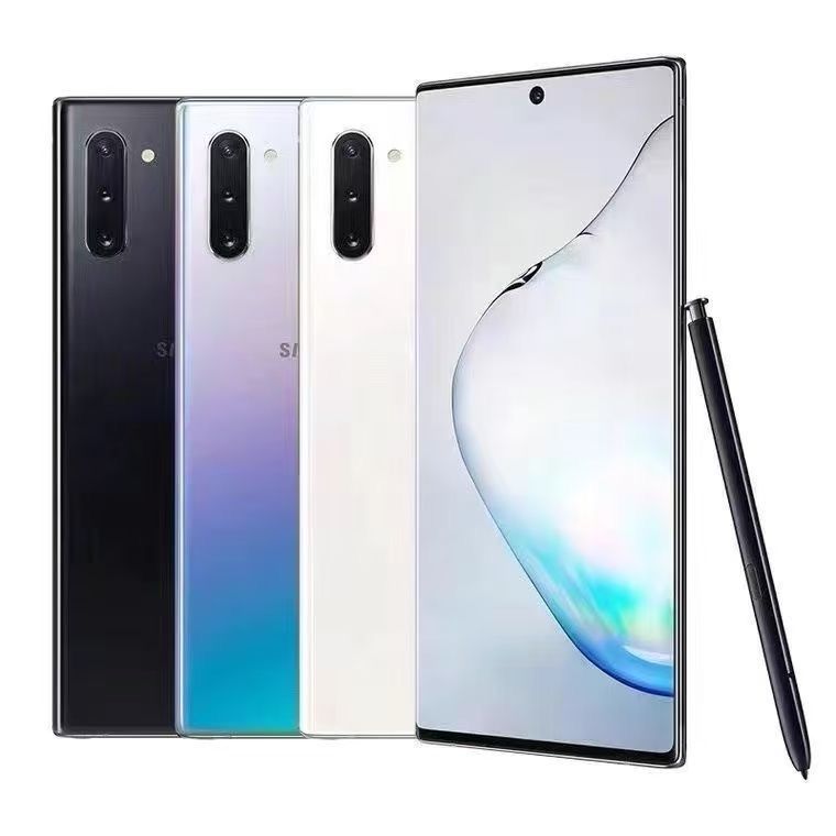 Refurbished Phone Samsung Galaxy Note 10 6.3inch 6GB +128GB/256GB dual sim  Samsung Galaxy Note10 smartphone Iris recognition function Perfect display screen