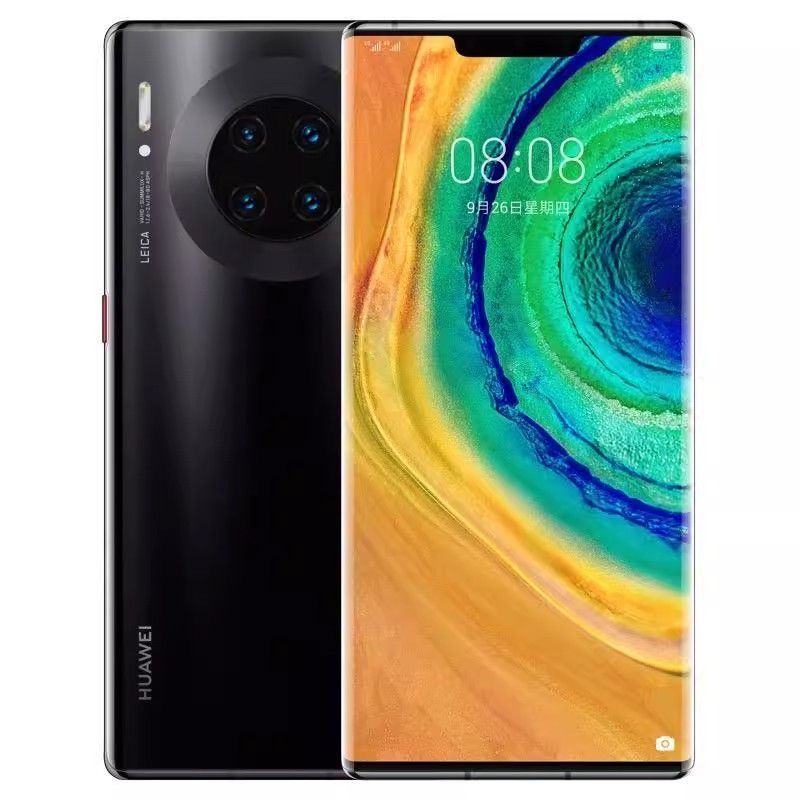 Refurbished Phone Huawei Mate 30 5G 6.62inch 8GB+128GB/256GB dual sim clean screen HarmonyOS version 40mp+24mp 4200mah huawei mate30 5G smartphone