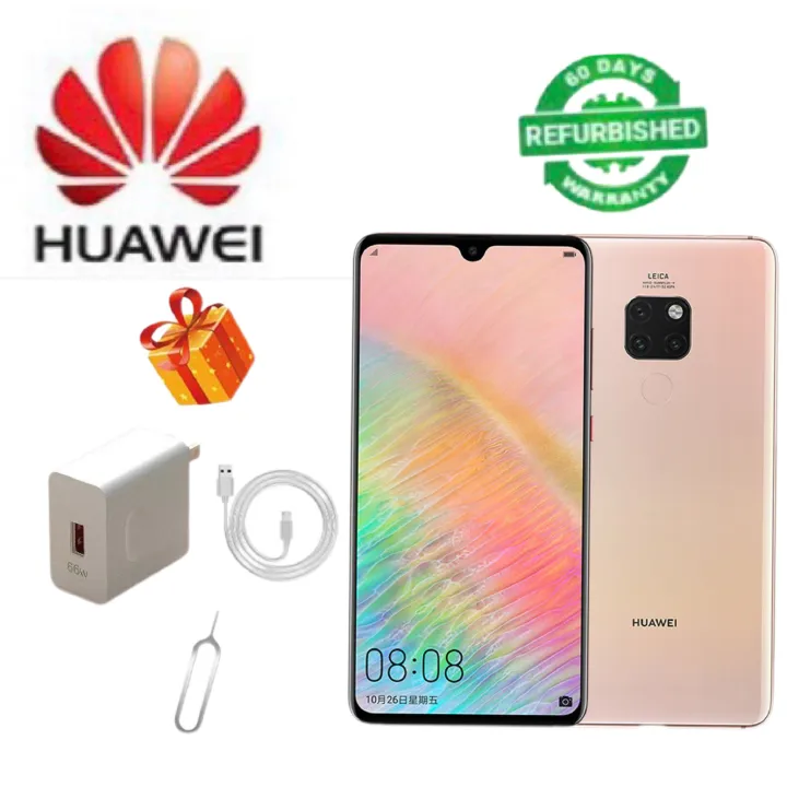 Refurbished HUAWEI Mate 20 pro UD 6GB+128GB 6.39 Inch Full Screen 40MP+24MP Kirin980 HUAWEI Mate20 pro UD Smartphone