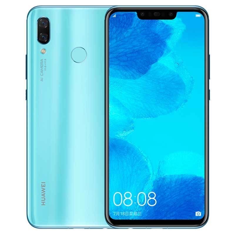 Refurbished Huawei nova 3 4G Google Play CPU HiSilicon Kirin 710 6.3-inch 24MP camera 3340mAh battery smartphone