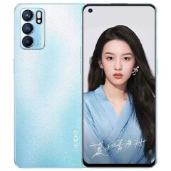 Refurbished Phone OPPO Reno6 5g Network 6.43 inches 64MP+32MP 4300mAh Dual SIM Smartphone 128G/256G Facial Recognition Unlock