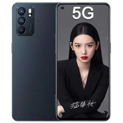 Refurbished Phone OPPO Reno6 5g Network 6.43 inches 64MP+32MP 4300mAh Dual SIM Smartphone 128G/256G Facial Recognition Unlock