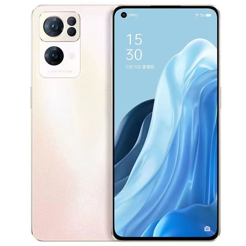 Refurbished OPPO Reno 7pro Dual Mode 5G Smartphone 6.55 Inch 4500mAh 8+256GB /12+256GB 4K Ultra HD Shooter Oppo Phone Facial Recognition Unlock