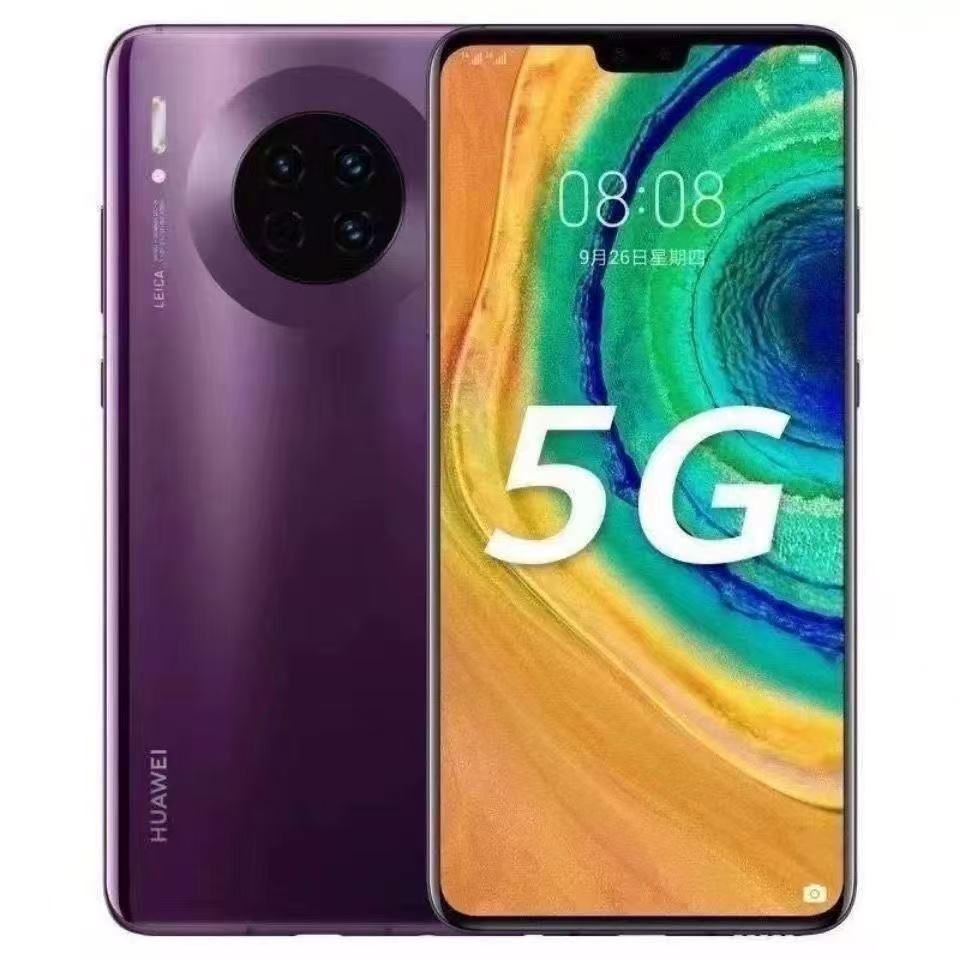 Refurbished phone: Huawei Mate 30pro 5G, 6.62 inches, facial recognition support. 8GB + 128GB/256GB, dual camera: 4000MP + 2400MP, 4200mAh battery. No fingerprint unlock support.
