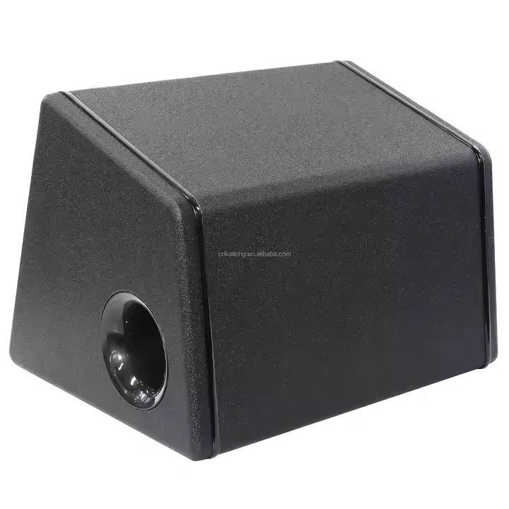 Car Subwoofer 12v AUDIO 10 inch Subs with Box and Amp Car Subwoofer Car Audio Active 10 12 Subwoofer Speaker Box Car Amplifier Powerful Bass Amplified Design Low-Pass Crossover Car Electornics
