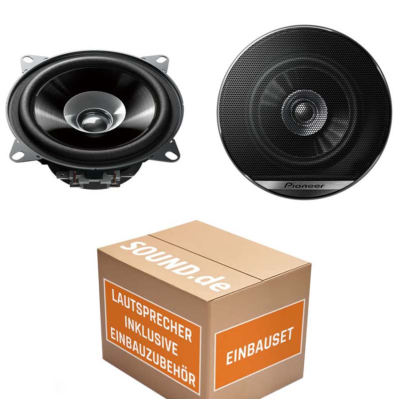 Premium Pioneer TS-G1010F 10 cm (4") Dual Cone Car Speaker 190W Max 4Ω Impedance Wide 44Hz-25kHz G-Series Full-Range Upgrade Sound System