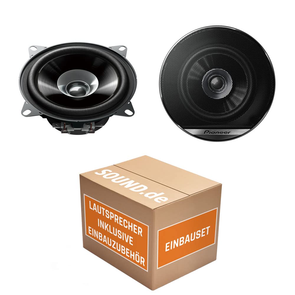 Premium Pioneer TS-G1010F 10 cm (4") Dual Cone Car Speaker 190W Max 4Ω Impedance Wide 44Hz-25kHz G-Series Full-Range Upgrade Sound System