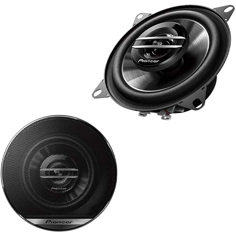 Pioneer Car Speaker TS-G1010F 10cm Dual Cone 190W Powerful Audio Bass High Sensitivity Car Sound System Upgrade IMPP Cone Easy Install Premium G-Series Speaker