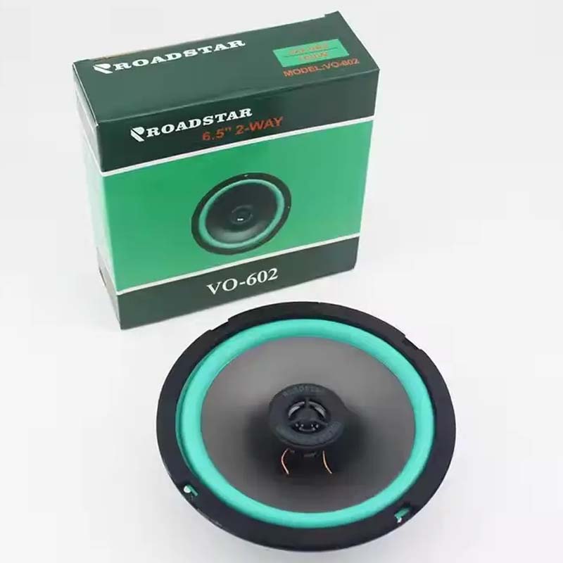 Roadstar 6 Inch Car Door Speakers VO-602 Cheap Full Range Car Audio Upgrade | Powerful Bass Budget Speaker Replacement | Clear Balanced Sound | Easy Install Universal 6” Car Sound Enhancement