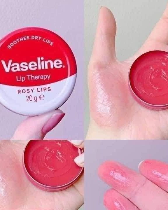 Vaseline 3 in 1 Combo Set Pink Lip Balm + Gluta Hya Dewy Radiance Lotion + Vitamin B3 Body Oil Hydrating Brightening Smooth Glowing Skin Moisturizing Daily Care Bundle Offer
