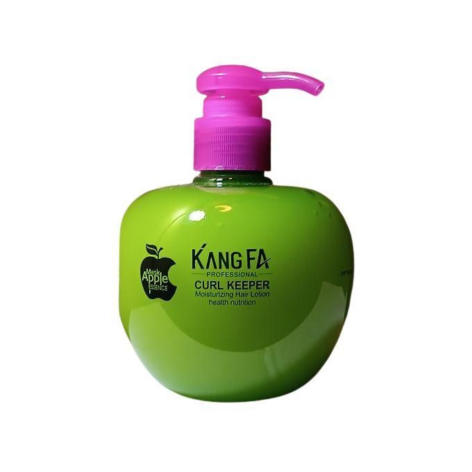 Kang Fa Professional Curl Keeper Green Moisturizing Hair Lotion 260Ml Curl Defining Cream For Curly Hair Wigs And Weaves Anti Frizz Shine Enhancer Hydrating Styling Treatment For Soft Hair