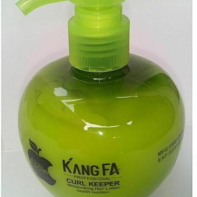 Kang Fa Professional Curl Keeper Green Moisturizing Hair Lotion 260Ml Curl Defining Cream For Curly Hair Wigs And Weaves Anti Frizz Shine Enhancer Hydrating Styling Treatment For Soft Hair