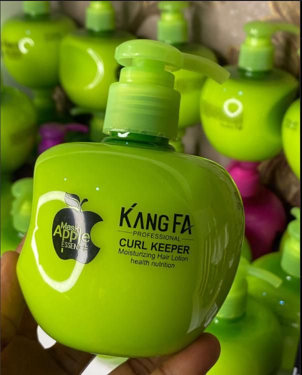Kang Fa Professional Curl Keeper Green Moisturizing Hair Lotion 260Ml Curl Defining Cream For Curly Hair Wigs And Weaves Anti Frizz Shine Enhancer Hydrating Styling Treatment For Soft Hair