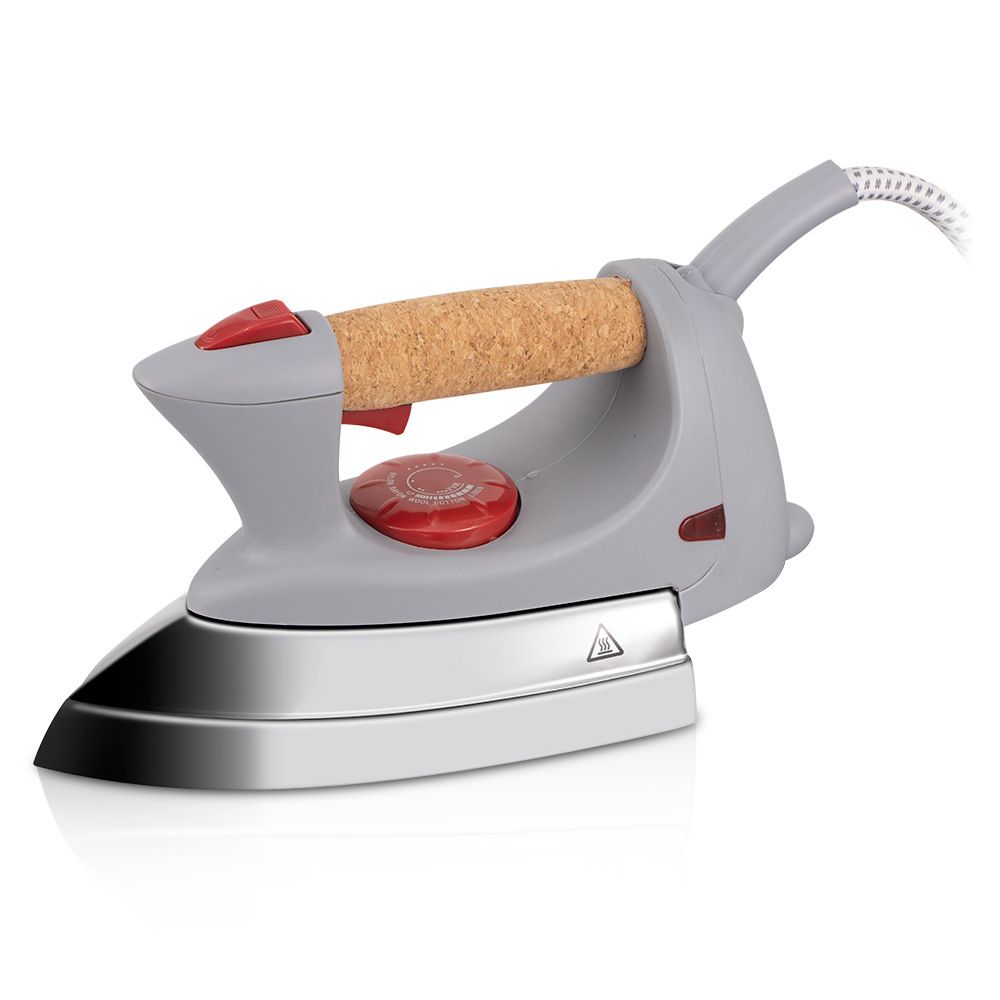 Household steam electric iron with super high power of 2000W, polished aluminum bottom plate for ironing clothes