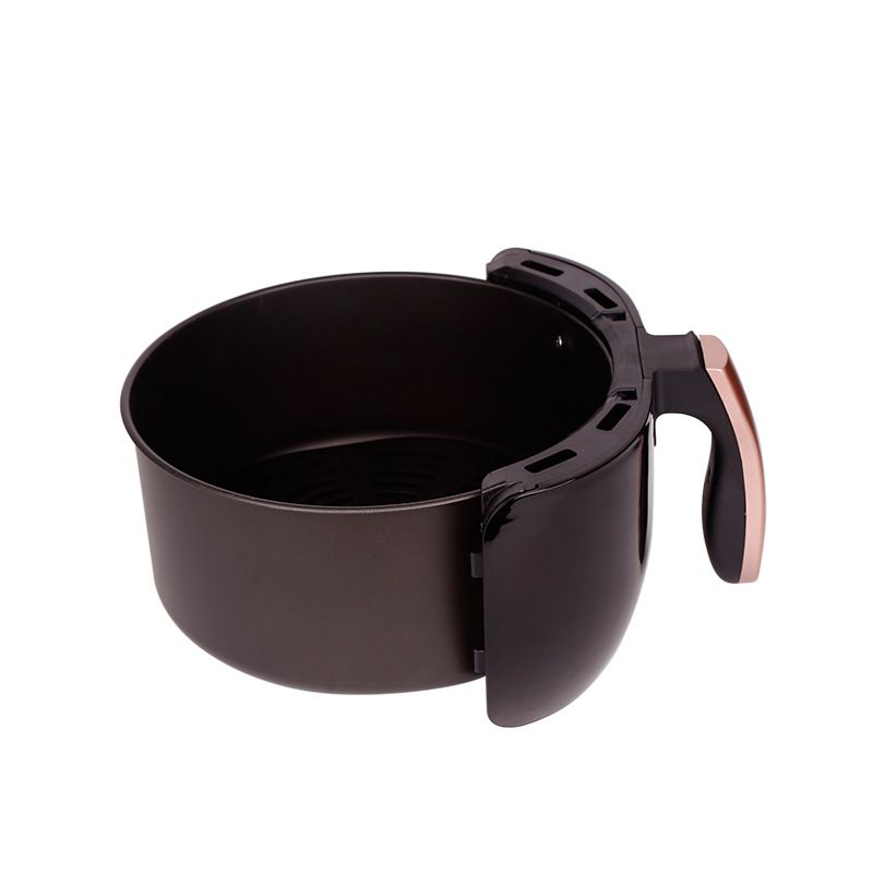 Air fryer, large capacity digital display screen, touch screen, electric fryer, 8L oven