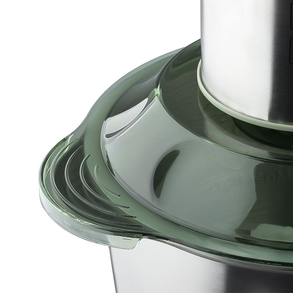 500W Powerful Meat Grinder, 14Cup Stainless Steel Bowl, 3 Speed Modes 1Bi-Level Blades for Onion, Meat, Nuts, Fruit, Garlic, Vegetable, Baby Food