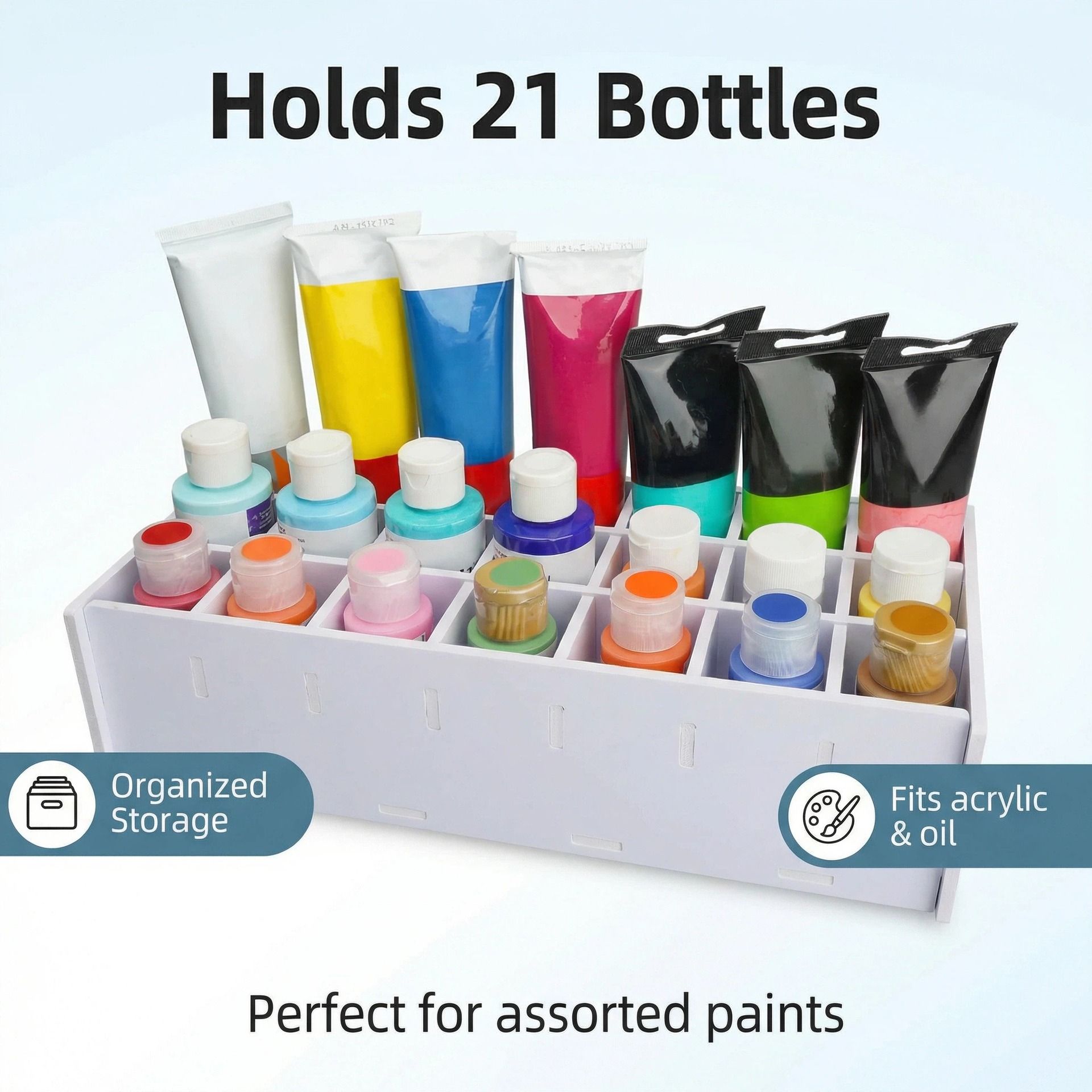 Wooden Desktop Storage Box Mobile Phone Management Storage Box Creative Desktop Office Meeting Finishing Grid Multi Cell Phone Rack Display (New 21)