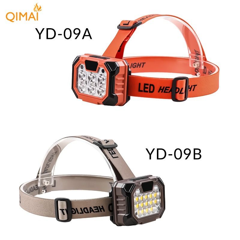 Flashlight 8 LED800 Lumen Ultra-Light Bright Headlight, Waterproof Lightweight Head Lamp for Adult Kid, Headlamps for Outdoor Camping Running Fishing