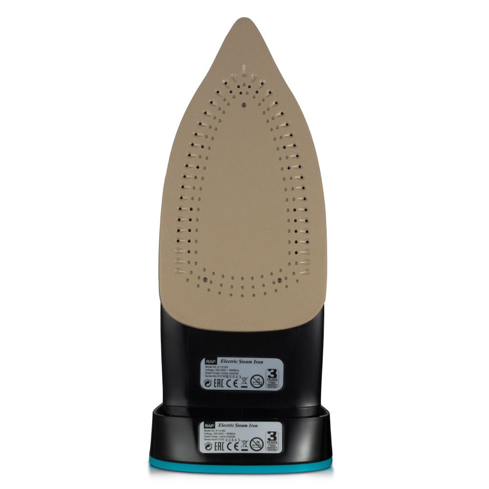 Steam Compact Iron for Clothes, Automatic Shutoff, Nonstick Plate, Light Weight, 2400 Watts