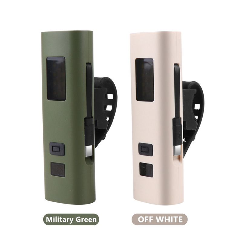 Multi functional power bank LED bicycle light with built-in data cable, outdoor cycling strong light