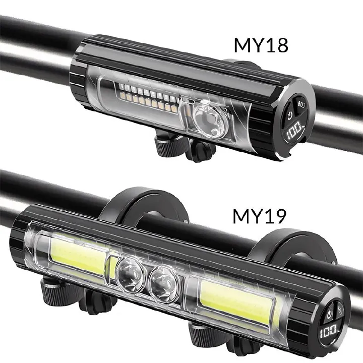 Super Bright LED Bike Light, USB Rechargeable Bicycle Headlight, Waterproof Bike Headlight, Waterproof Bike Headlight,Daytime Running Light,MTB Off-Road Cycling Commuting