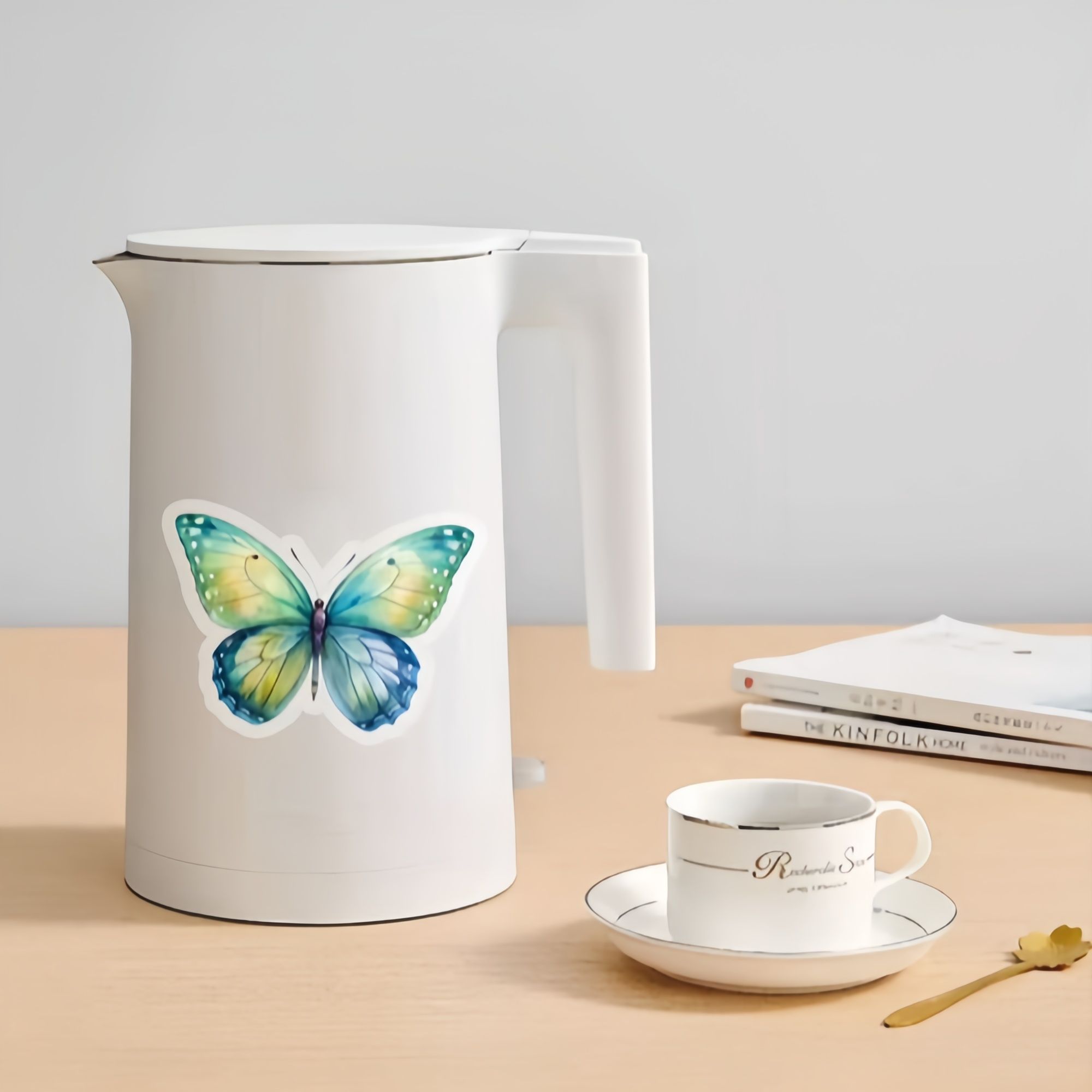 50PCS Stylish Universal DIY Butterfly Stickers Boho Graffiti Stickers for DIY Luggage Laptops Skateboards Motorcycle Bikes Suitcase Decals Graffiti Stickers